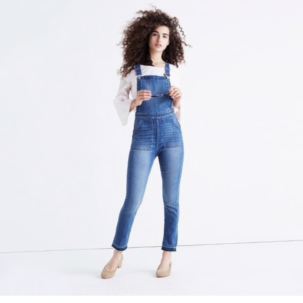 Sale💃 Madewell skinny overalls: drop-hem edition